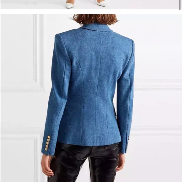 Hot 🔥 Denim Blazer - Picture 4 of 4
